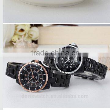 OEM Factory Wholesale High Quality Ceramic Quartz Watches