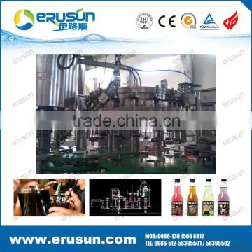 High speed glass bottle small juice filling machine