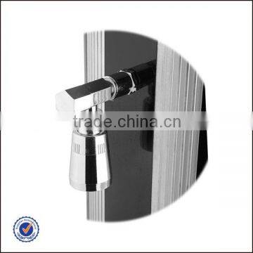 Luxury Aluminum Solar Shower With Massage Nozzle