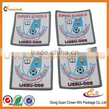 high quality university personalized embroidery name brand patch