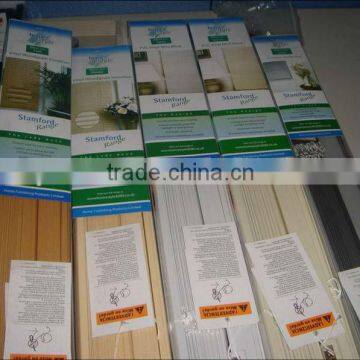 (1",1.5",2")PVC colorful sheer curtains