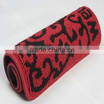 Wholesale Flooring Door Mat Arcylic Carpet and Rug Living Room Flower Shape Rug photo-5