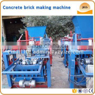 Electric cellular lightweight concrete block making machine
