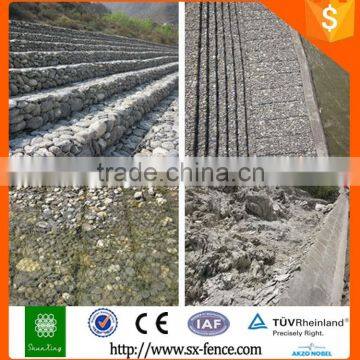 Alibaba galvanized gabion box/stone gabion box/pvc for sale