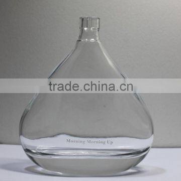 High Quality GLASS STOPPER Sealing Type and Frost Surface Handling clear glass decanters