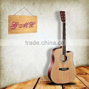 wholesale musical instruments acoustic acoustic guitar white Cheap Price