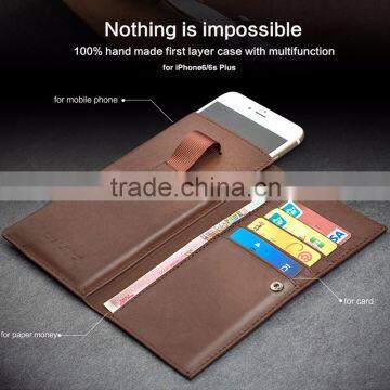 QIALINO distributor for iphone 6 leather case For iphone6 case wallet