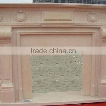 Sandstone Outdoor Fireplace