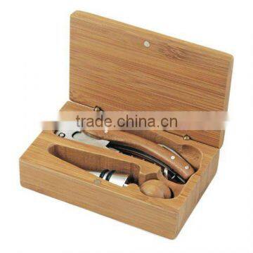 bamboo wine set