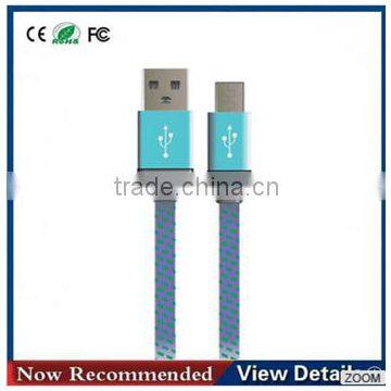 Best price fast charging and data sync nylon braided 5Pin micro usb cables