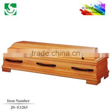 JS-E1263 BV certified high gloss cheap wooden coffin handles