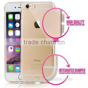 Trending Mobile Phone Case! Ultra-thin plastic transparent TPU Mobile Phone Case for iPhone 6/6s plus!