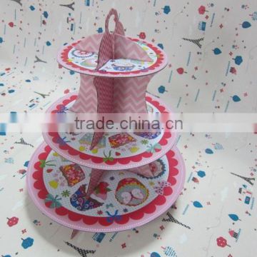 3 layers cake stand