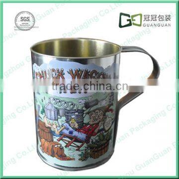 tin coffee mugs