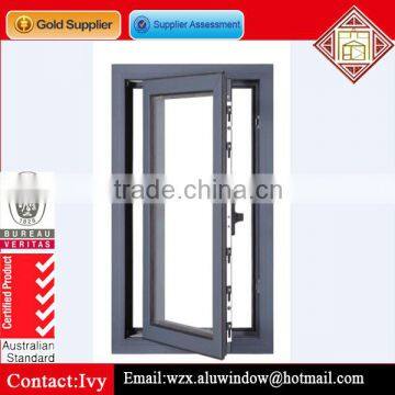 Wenzhixin steel aluminum casement window india style