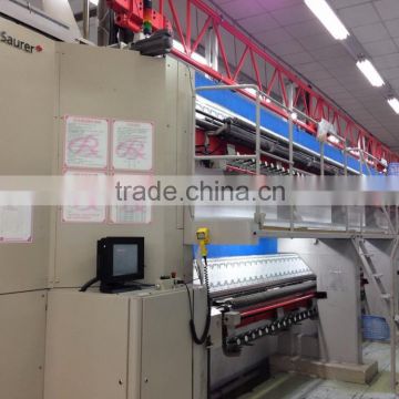 Used good condition Saurer 4040HP embroidery machine with cheap price