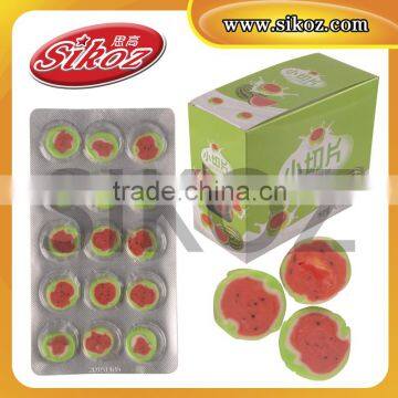 SK-K054 Watermelon Flavor Dry Milk Pressed Tablet Candy