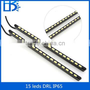 15 LEDs DRL Fog Driving Daylight LED Car Head Daytime Running Lamp