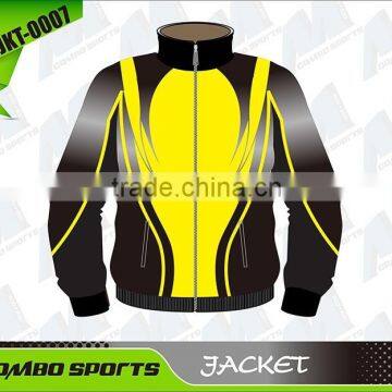 Custom made sublimated club soft shell jacket