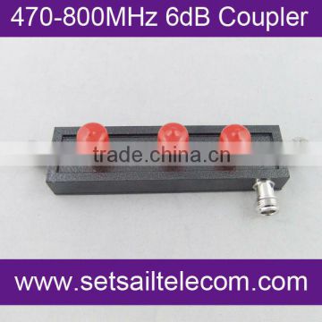 200W N-Female 10dB Directional Coupler 350-1000 MHz