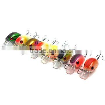6cm 8g Fishing Lures Minnow Crankbait Crank Bait Bass Tackle Treble Hook Fishing Tackle photo-6