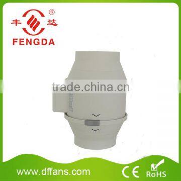 Circular Mixed Flow Plastic Inline Tube Duct Fan Blower for Ventilation photo-5
