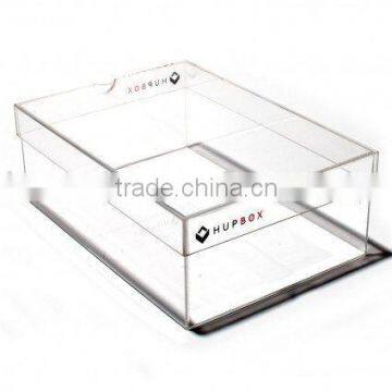 Acrylic shoebox