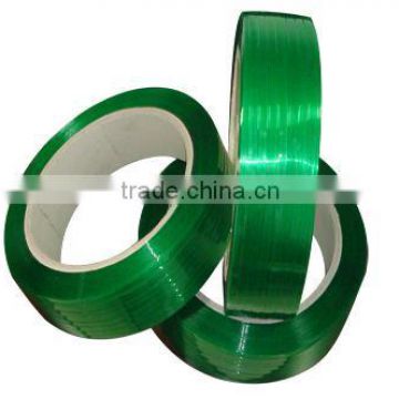 high strength green embosssed pet strapping band