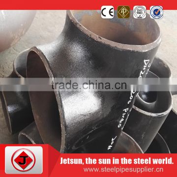 10 inch seamless ASTM A234 WPB Carbon Steel Tee