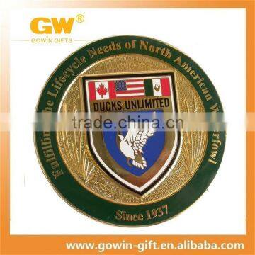 Custom shiny gold coin, metal gold coin, gold coin