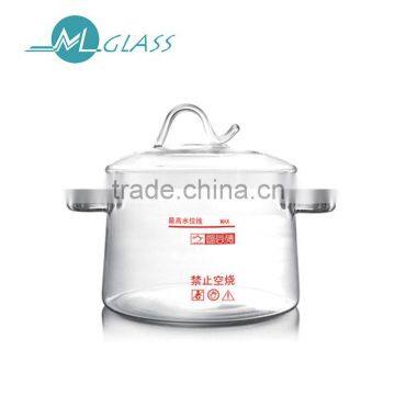 Alibaba best seller borosilicate glass steamer