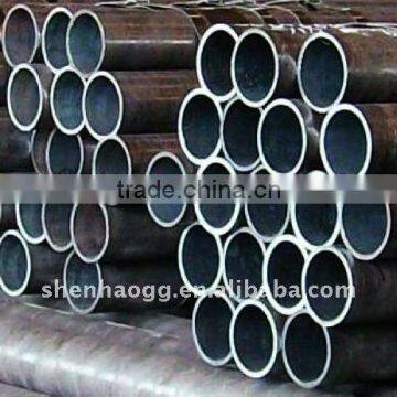 Galvanized carbon round seamless steel pipe