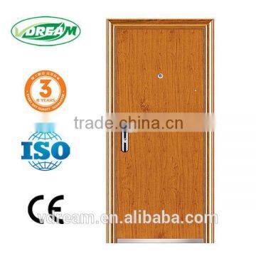 plain design steel door for room door