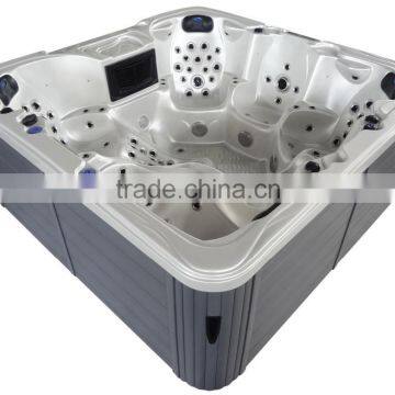 Royal classcial model bathroom 6 seats massage whirlpool outdoor spa