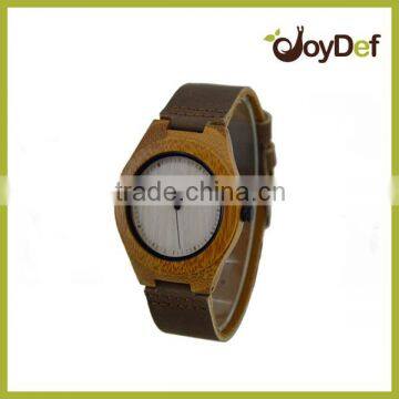 bamboo wood watches for woman/ custom logo engraved vintage wood watch