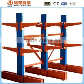 Warehouse storage cantilever shelf