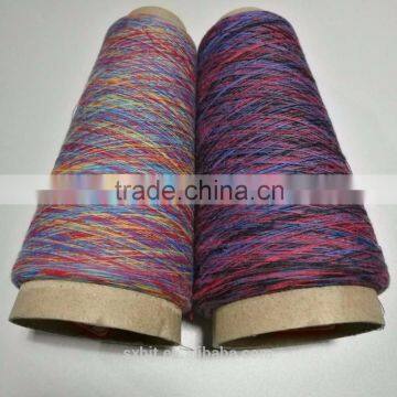 Mult-colors Cotton Space Dyed Knitted Fabric for Sock photo-3