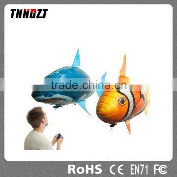 Remote Control Balloon Flying Fish Shark RC Plastic Inflatable Blimp Animal Balloon Children Toys Gifts