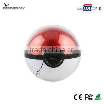 Packing Box Mobile Game Cosplay Pokemon Go Poke Ball2 12000mAh LED Quick Charge Power Bank photo-3