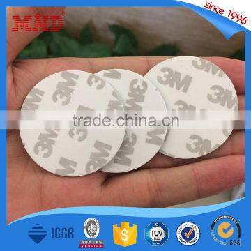 MDE191 NFC practical RFID Epoxy crystal Tag With 3M Adhesive