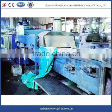 Continuous mesh belt conveyor gas carburizing furnace for sale