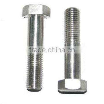 DIN933 m2-m80 hex head stainless bolts