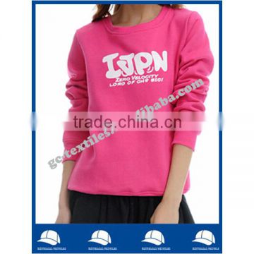 Girl's Fleece Hoodie Sweater with logo printed