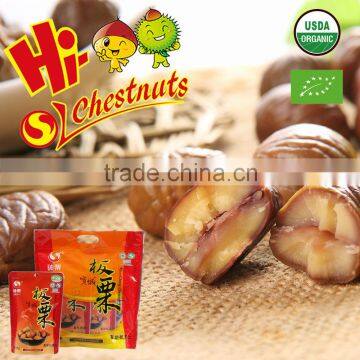 Organic Roasted Peeled Chestnut from China