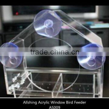 Wholesale Birdcapes Clear Acrylic Window bird feeder 009 Large Window Bird feeder