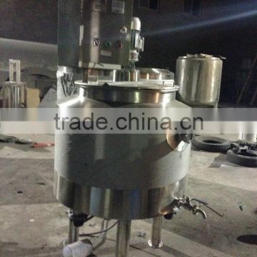 Electric heating pasteurization milk tank