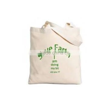 reusable cotton bag/canvas cotton bag printed shopping bag