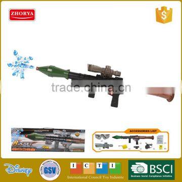 Zhorya rocket battery operated gun toys with laser