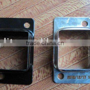 Double Lug Rail Bracket either Zinc Plating or Powder Coated with Diagonal Holes