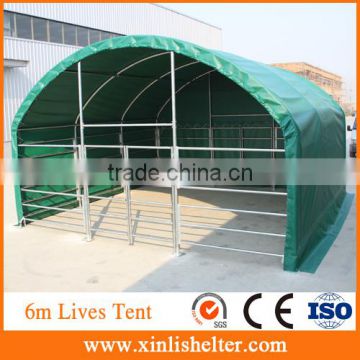 high strength green color livestock tent